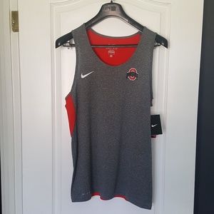 Nike Ohio State Dry Fit Tank NWT